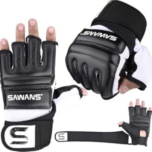 SAWANS Punch Bag Boxing Gloves Karate